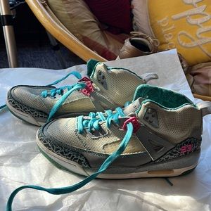 JORDAN 23 Spizike ,23, Brooklyn, space blue, pink, gray, 2007, gently used